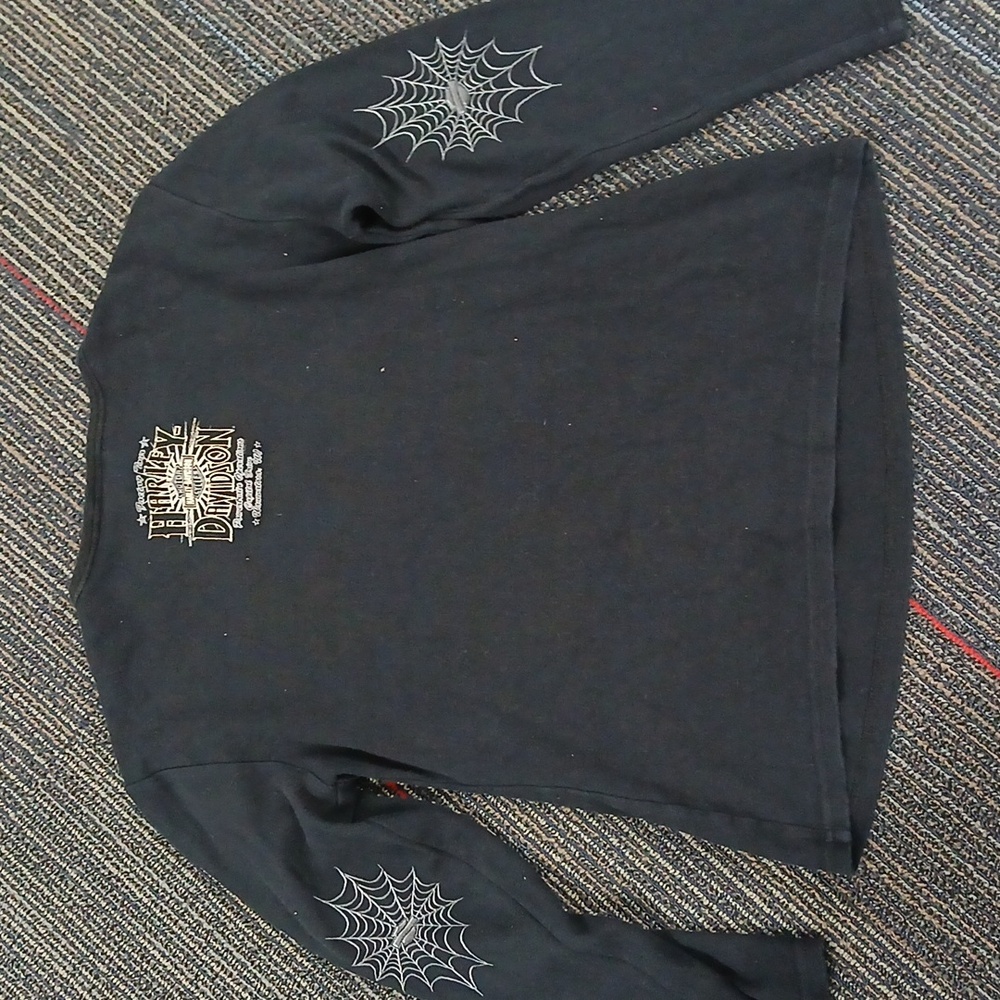 Vintage Harley Davidson Factory Toura Long Sleeve Tee XL - Picture 5 of 6